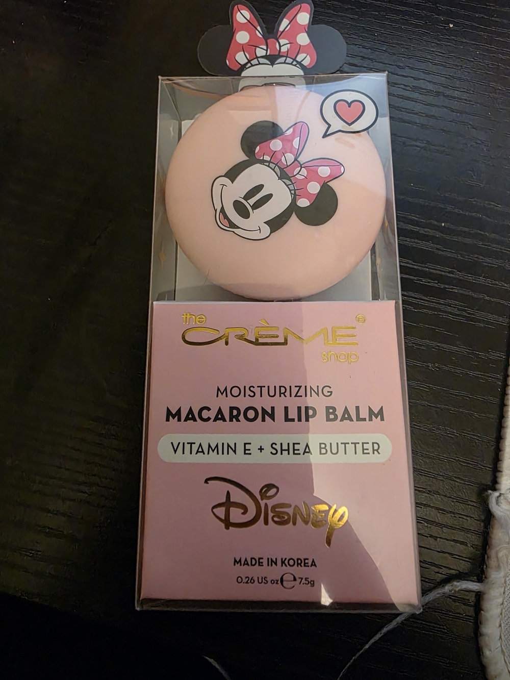 Disney Minnie Mouse Macaron Lip Balm - Pink